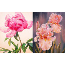 Lade das Bild in den Galerie-Viewer, Blume - voller runder Diamant - 30x40cm