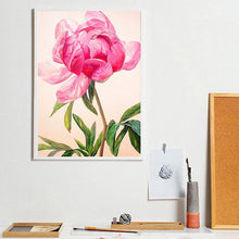 Lade das Bild in den Galerie-Viewer, Blume - voller runder Diamant - 30x40cm