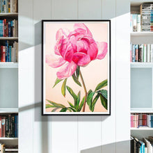 Lade das Bild in den Galerie-Viewer, Blume - voller runder Diamant - 30x40cm