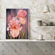 Lade das Bild in den Galerie-Viewer, Blume - voller runder Diamant - 30x40cm