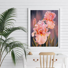 Lade das Bild in den Galerie-Viewer, Blume - voller runder Diamant - 30x40cm