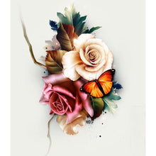 Lade das Bild in den Galerie-Viewer, Blume - volle Diamant-Malerei - 30x40cm