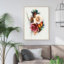 Lade das Bild in den Galerie-Viewer, Blume - volle Diamant-Malerei - 30x40cm