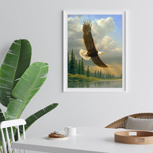 Lade das Bild in den Galerie-Viewer, Adler - volle Diamant-Malerei - 30x40cm