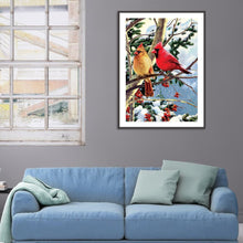 Lade das Bild in den Galerie-Viewer, Vögel - volle Diamant-Malerei - 40x30cm