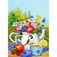 Lade das Bild in den Galerie-Viewer, Vögel - volle Diamant-Malerei - 40x30cm