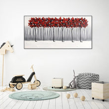 Lade das Bild in den Galerie-Viewer, Blumen - volle Runde Diamant-Malerei - 95x40cm