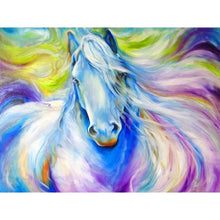 Lade das Bild in den Galerie-Viewer, Pferd Malerei - volle Diamant-Malerei - 40x30cm