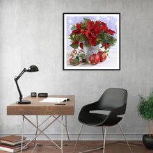 Lade das Bild in den Galerie-Viewer, Elegante Blumen - volle Diamant-Malerei - 30x30cm