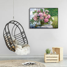 Lade das Bild in den Galerie-Viewer, Blume - volle Diamant-Malerei - 40x30cm