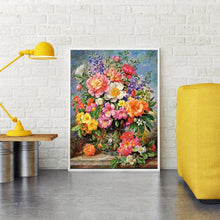 Lade das Bild in den Galerie-Viewer, Blume - volle Diamant-Malerei - 30x40cm