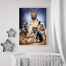 Lade das Bild in den Galerie-Viewer, Hund - volle Diamant-Malerei - 30x40cm