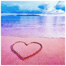 Lade das Bild in den Galerie-Viewer, Herz - volle Diamant-Malerei - 30x30cm