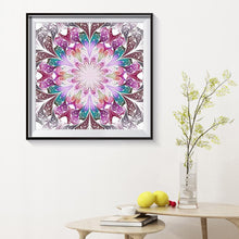 Lade das Bild in den Galerie-Viewer, Wunderschöne Blumen - volle Diamant-Malerei - 30x30cm