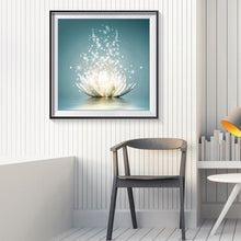 Lade das Bild in den Galerie-Viewer, Bloom Lotus Set - voller runder Diamant - 35x35cm