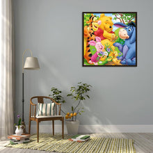 Lade das Bild in den Galerie-Viewer, Niedlicher Bär - volle Diamant-Malerei - 30x30cm