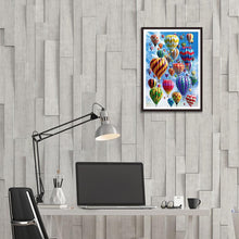 Lade das Bild in den Galerie-Viewer, Heißluftballon - volle Diamant-Malerei - 30x40cm
