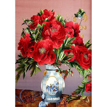 Lade das Bild in den Galerie-Viewer, Blumen - volle Diamant-Malerei - 30x40cm