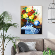 Lade das Bild in den Galerie-Viewer, Blumen - volle Diamant-Malerei - 30x40cm