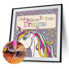 Lade das Bild in den Galerie-Viewer, Pferd - volle Diamant-Malerei - 30x30cm