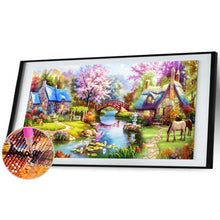 Lade das Bild in den Galerie-Viewer, Haus - volle Diamant-Malerei - 50x100cm