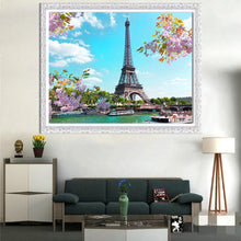 Lade das Bild in den Galerie-Viewer, Eiffelturm - volle Diamant-Malerei - 40x30cm