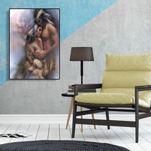 Lade das Bild in den Galerie-Viewer, Kreuzstich Paare - voller Diamant-Malerei - 30x40cm