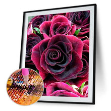Lade das Bild in den Galerie-Viewer, Kreuzstich Blume Handwerk - voller Diamant-Malerei - 30x40cm