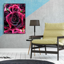 Lade das Bild in den Galerie-Viewer, Kreuzstich Blume Handwerk - voller Diamant-Malerei - 30x40cm