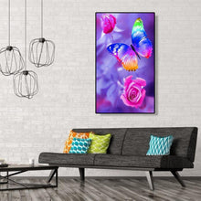 Lade das Bild in den Galerie-Viewer, Schmetterling - volle Diamant-Malerei - 30x48cm