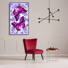 Lade das Bild in den Galerie-Viewer, Schmetterling - volle Diamant-Malerei - 30x48cm