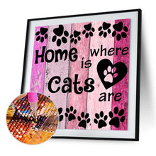 Lade das Bild in den Galerie-Viewer, CatsSet - voll diamantbemalen - 30x30cm
