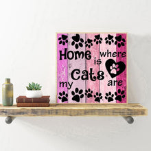 Lade das Bild in den Galerie-Viewer, CatsSet - voll diamantbemalen - 30x30cm