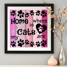 Lade das Bild in den Galerie-Viewer, CatsSet - voll diamantbemalen - 30x30cm