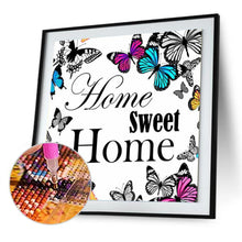 Lade das Bild in den Galerie-Viewer, Schmetterling - volle Diamant-Malerei - 30x30cm