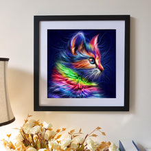 Lade das Bild in den Galerie-Viewer, Volle Catpicture - volle Diamant-Malerei - 30x30cm