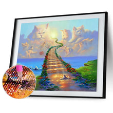 Lade das Bild in den Galerie-Viewer, Katzenwelt - volle Diamant-Malerei - 40x30cm
