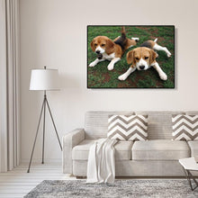 Lade das Bild in den Galerie-Viewer, DogAnimals - volle Diamant-Malerei - 40x30cm