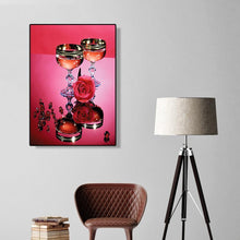 Lade das Bild in den Galerie-Viewer, Blume - volle Diamant-Malerei - 30x40cm