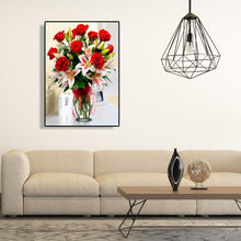 Lade das Bild in den Galerie-Viewer, Blume - volle Diamant-Malerei - 30x40cm
