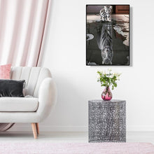 Lade das Bild in den Galerie-Viewer, Katze Tigertier - volle Diamant-Malerei - 30x40cm