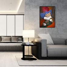 Lade das Bild in den Galerie-Viewer, Katze - volle Diamant-Malerei - 30x40cm