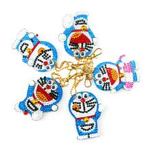 Lade das Bild in den Galerie-Viewer, 5 Stück/Satz Karikatur DIY Schlüsselanhänger