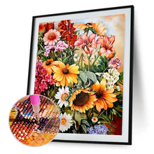 Lade das Bild in den Galerie-Viewer, Blume - volle Diamant-Malerei - 30x40cm