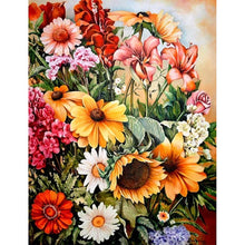 Lade das Bild in den Galerie-Viewer, Blume - volle Diamant-Malerei - 30x40cm