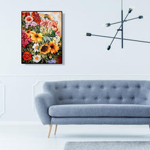 Lade das Bild in den Galerie-Viewer, Blume - volle Diamant-Malerei - 30x40cm