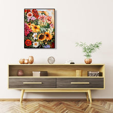 Lade das Bild in den Galerie-Viewer, Blume - volle Diamant-Malerei - 30x40cm