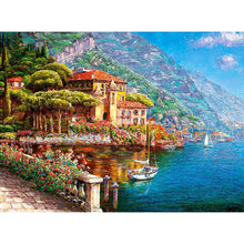 Lade das Bild in den Galerie-Viewer, Haus - volle Diamant-Malerei - 40x30cm