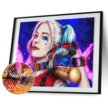 Lade das Bild in den Galerie-Viewer, Spiel Mädchen - volle Runde Diamant - 30x40cm