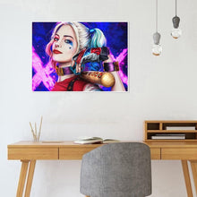 Lade das Bild in den Galerie-Viewer, Spiel Mädchen - volle Runde Diamant - 30x40cm